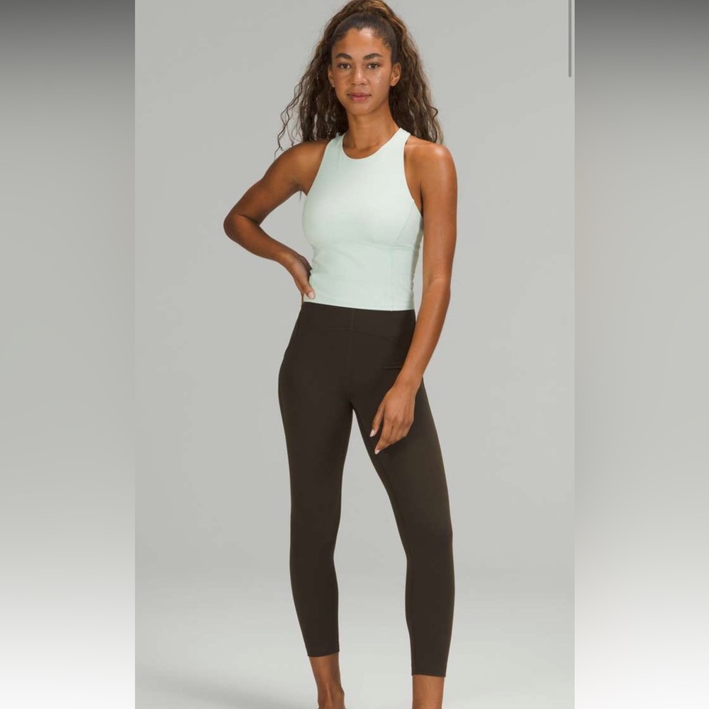 Lululemon Athletica Dark Olive Instill High-rise  Tight 25in.